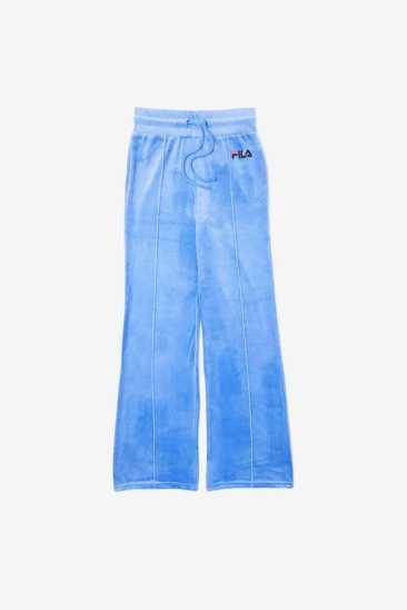 Fila Unisex Astrid Velour Pant 499 Amparo Bleu / Noir / Magenta Fila France SHZ-540286